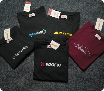 Custom embroidered product