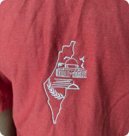 Custom embroidered product