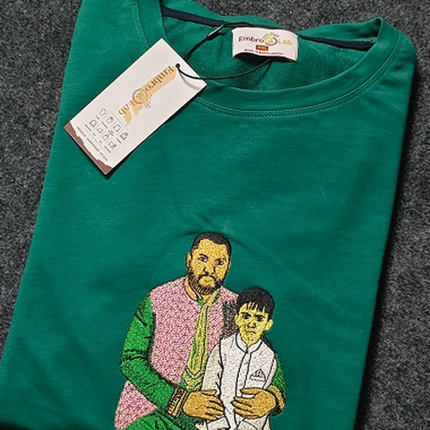 Heavyweight Embroidered T-Shirt